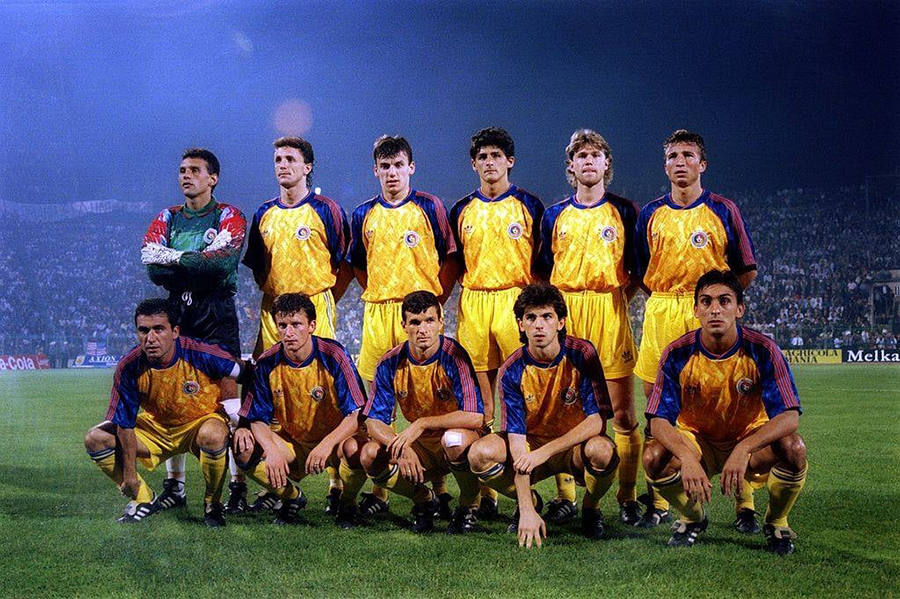 Echipa națională a României pe Stadionul Steaua