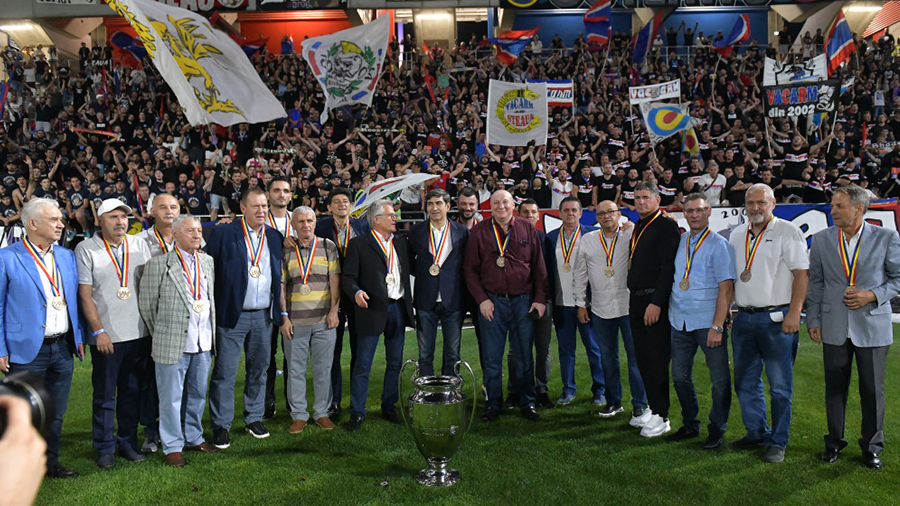 Steaua – OFK Belgrad la inaugurarea noii arene