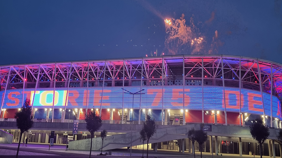 Facilități interioare ale noii arene