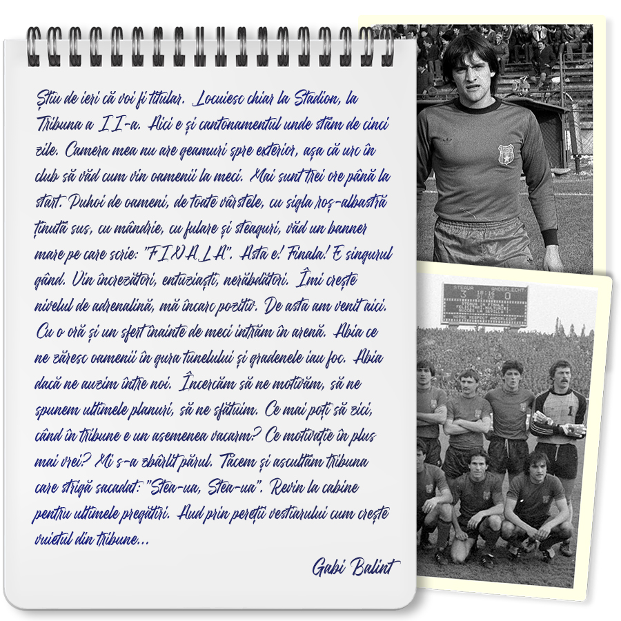 Gabi Balint în meciul cu Anderlecht